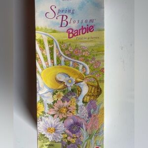 Vintage 1995 Avon Exclusive Barbie Spring Blossom Doll NRFB First in series